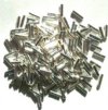 10 grams of 6x1.5mm Bright Silver Liquid Metal Tube Beads